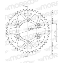 Couronne Stealth Supersprox Bi-métal Pas 520 Gris 38 dents CL602SS