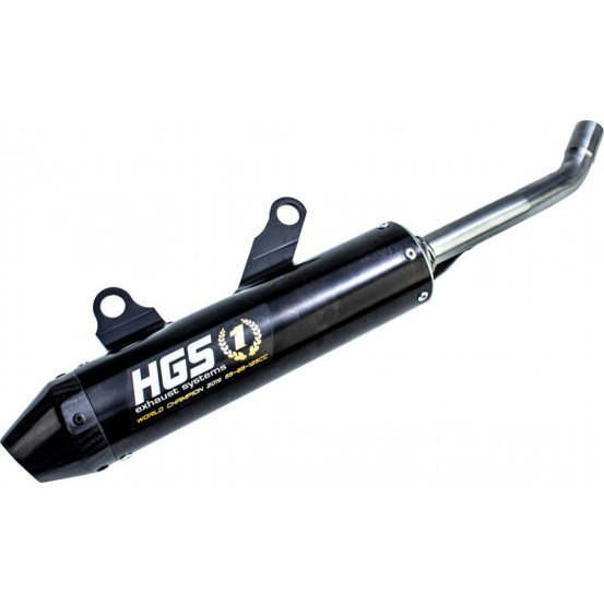 SILENCIEUX HGS KTM 125 SX 2019-2020 Husqvarna 125 TC 2019-2020 Noir