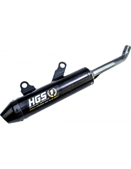 SILENCIEUX HGS KTM 125 SX 2019-2020 Husqvarna 125 TC 2019-2020 Noir