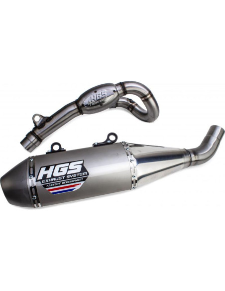 Ligne complète HGS Alu KTM 250 SXF 2019-2021 Husqvarna 250 FC 2019-2021 Gas Gas 250 MC 2021