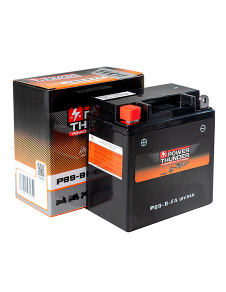 Batterie moto 12v POWER THUNDER YB9B FA