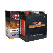 Batterie moto 12v POWER THUNDER YTX20A FA