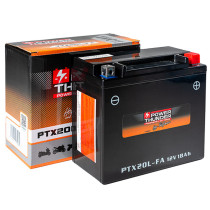 Batterie moto 12v POWER THUNDER YTX20L FA