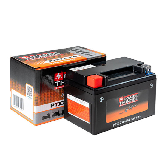 Batterie moto 12v POWER THUNDER YTX7A FA
