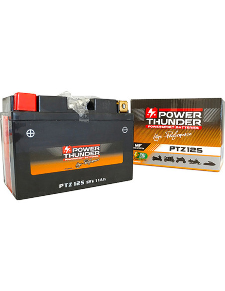 Batterie moto 12v POWER THUNDER YTZ12S