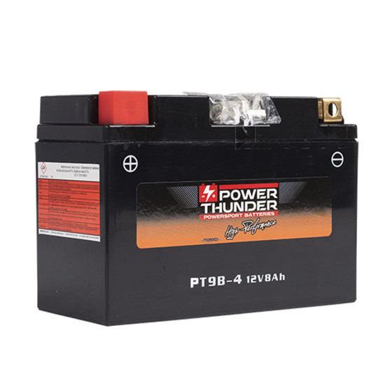 Batterie moto 12v POWER THUNDER YT9B4