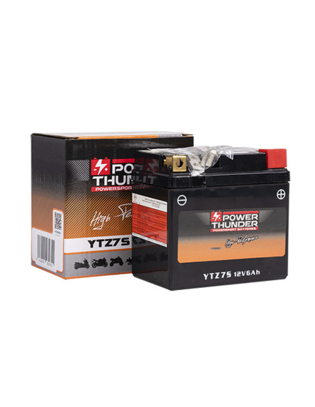 Batterie moto 12v POWER THUNDER YTZ7S