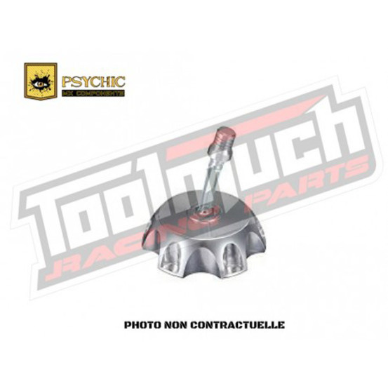 Bouchon de réservoir Alu 85/125/250 YZ, 250/400/426 YZF 1996-01, 250 WRF 2001-03 et 450 YFZ Titane