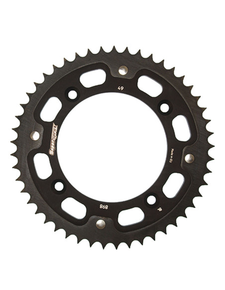 Couronne Stealth Supersprox Bi-métal Pas 520 Noir 42 dents CE501SN
