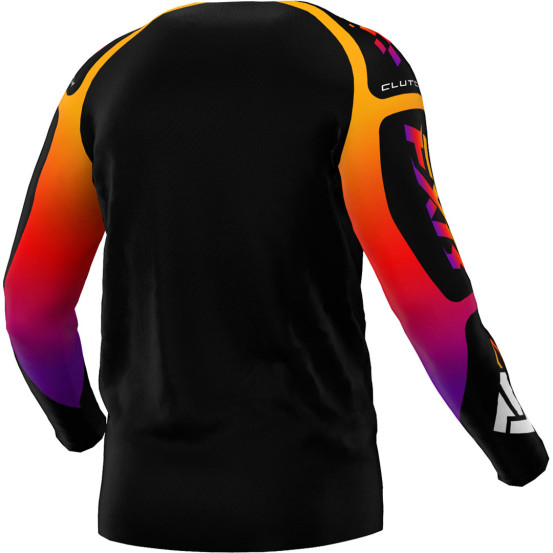 Maillot cross enfant FXR 2025 Clutch Noir Spectrum