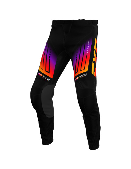 Pantalon cross enfant FXR 2025 Clutch Noir Spectrum