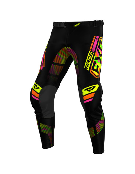 Pantalon cross enfant FXR 2025 Podium Sherbert Camo