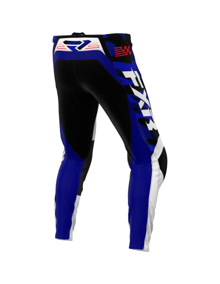 Pantalon cross FXR 2025 Clutch Bleu Camo Rouge