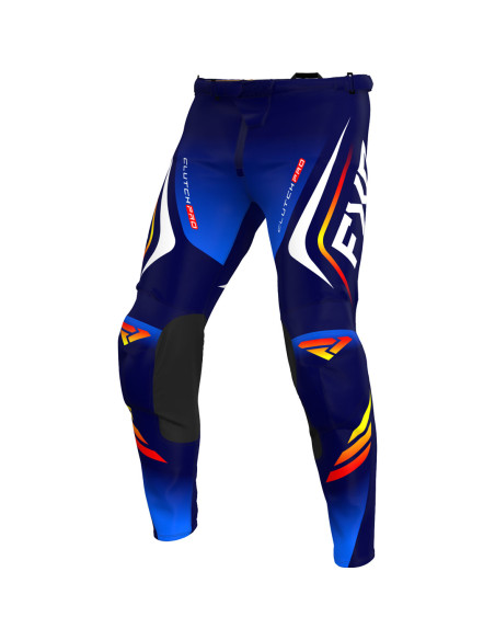 Pantalon cross FXR 2025 Clutch Pro Bleu Inferno