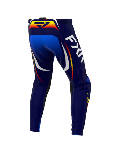 Pantalon cross FXR 2025 Clutch Pro Bleu Inferno