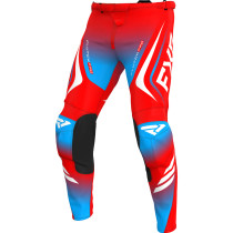 Pantalon cross FXR 2025 Clutch Pro Rouge Blanc Bleu Cyan