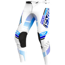 Pantalon cross FXR 2025 Podium Blanc Bleu