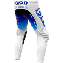 Pantalon cross FXR 2025 Podium Blanc Bleu 2