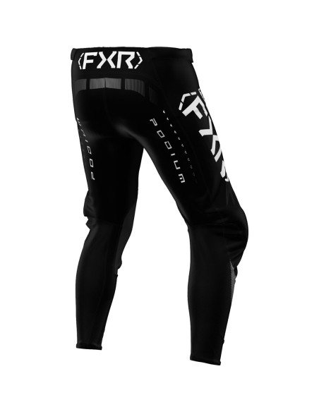 Pantalon cross FXR 2025 Podium Noir Blanc