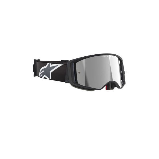 Masque cross Alpinestars Supertech Corp - Noir Gris écran iridium Argent