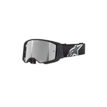 Masque cross Alpinestars Supertech Corp - Noir Gris écran iridium Argent 2