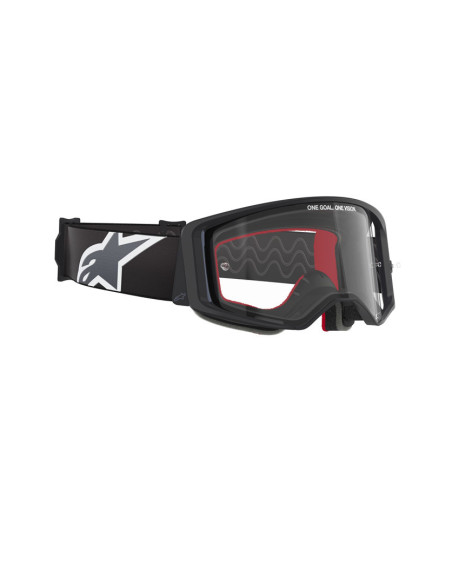 Masque cross Alpinestars Supertech Corp - Noir Gris écran clair