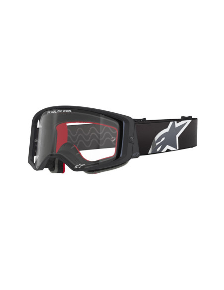 Masque cross Alpinestars Supertech Corp - Noir Gris écran clair