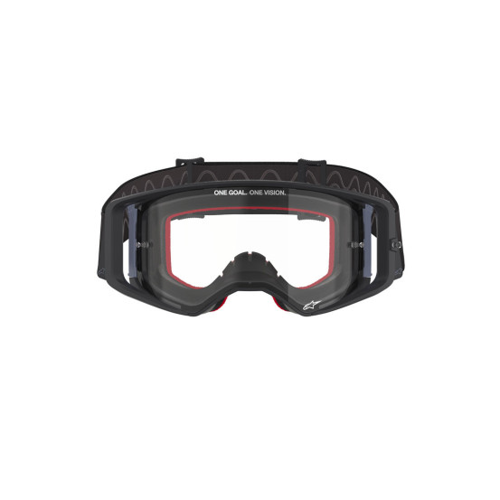 Masque cross Alpinestars Supertech Corp - Noir Gris écran clair