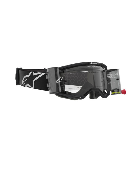 Masque cross Alpinestars Vision 8 Corp Roll-Off - Noir écran clair