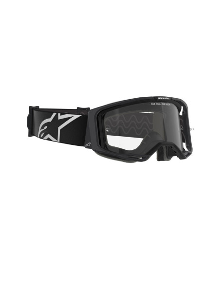 Masque cross Alpinestars Vision 8 Corp - Noir écran clair