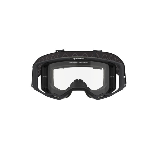 Masque cross Alpinestars Vision 8 Corp - Noir écran clair