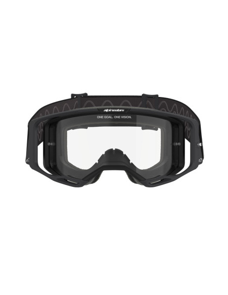 Masque cross Alpinestars Vision 8 Corp - Noir écran clair