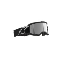 Masque cross Alpinestars Vision 5 Corp - Noir écran iridium Argent