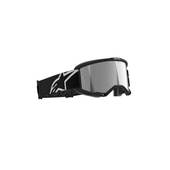 Masque cross Alpinestars Vision 5 Corp - Noir écran iridium Argent