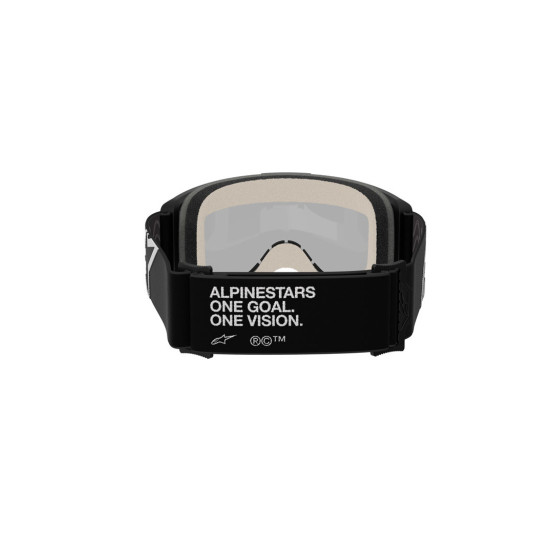 Masque cross Alpinestars Vision 5 Corp - Noir écran iridium Argent