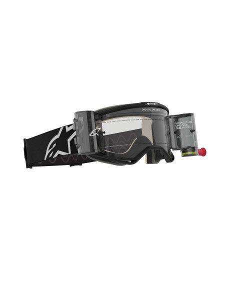 Masque cross Alpinestars Vision 5 Corp Roll-Off - Noir écran clair
