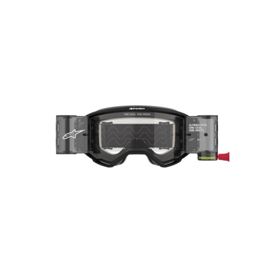 Masque cross Alpinestars Vision 5 Corp Roll-Off - Noir écran clair