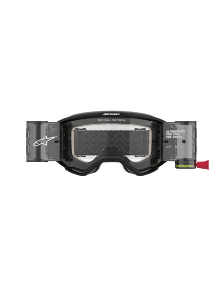 Masque cross Alpinestars Vision 5 Corp Roll-Off - Noir écran clair