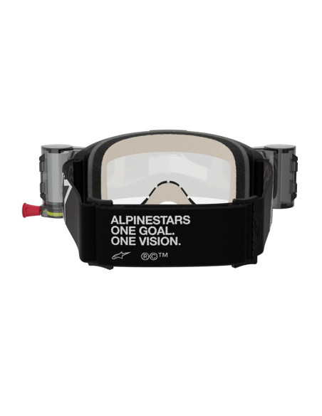 Masque cross Alpinestars Vision 5 Corp Roll-Off - Noir écran clair