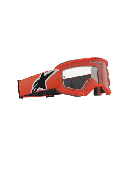 Masque cross Alpinestars Vision 5 Corp - Orange écran clair