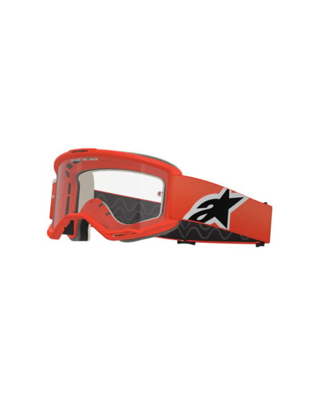 Masque cross Alpinestars Vision 5 Corp - Orange écran clair
