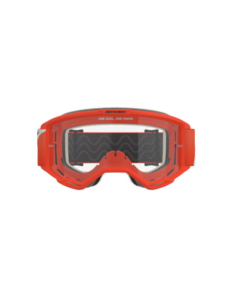 Masque cross Alpinestars Vision 5 Corp - Orange écran clair