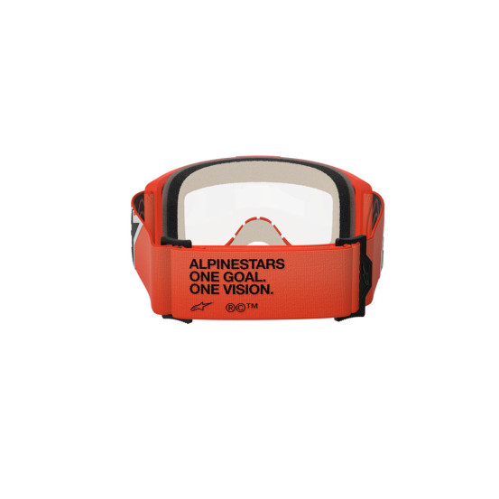 Masque cross Alpinestars Vision 5 Corp - Orange écran clair