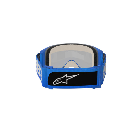 Masque cross Alpinestars Vision 5 Blaze - Bleu écran iridium Bleu