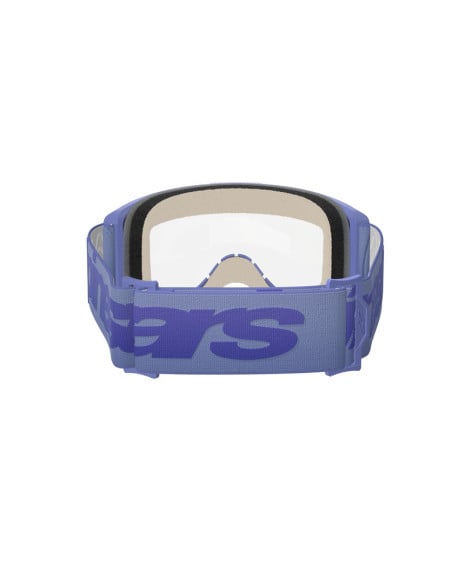 Masque cross Alpinestars Vision 5 Wordmark - Violet écran clair