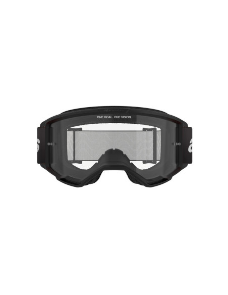 Masque cross Alpinestars Vision 3 Wordmark - Noir écran clair