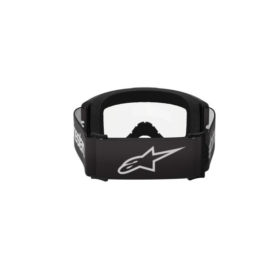 Masque cross Alpinestars Vision 3 Wordmark - Noir écran clair
