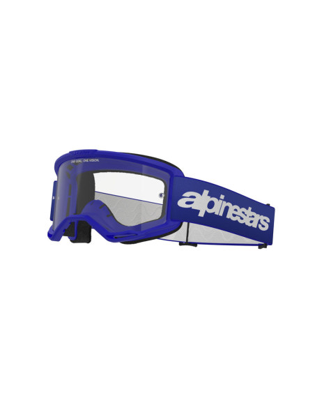 Masque cross Alpinestars Vision 3 Wordmark - Bleu écran clair
