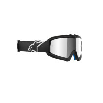 Masque cross enfant Alpinestars Vision Corp - Noir écran iridium Argent