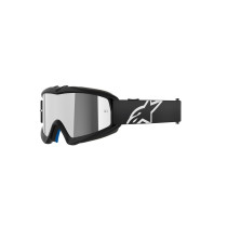 Masque cross enfant Alpinestars Vision Corp - Noir écran iridium Argent 2